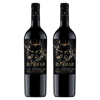 Kit Vinho Chileno Diablo Black Cabernet Sauvignon - 2 Garrafas