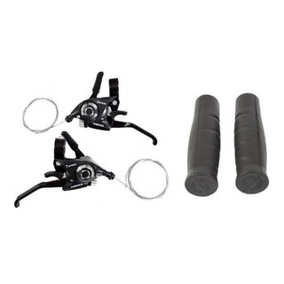 Passador Alavanca Rapid Fire 21 Marchas Yamada + Manopla Gel em Oferta na Shopee