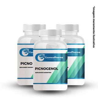 Kit 3 Frascos Picnogenol 150 mg - 30 Cápsulas (cada)