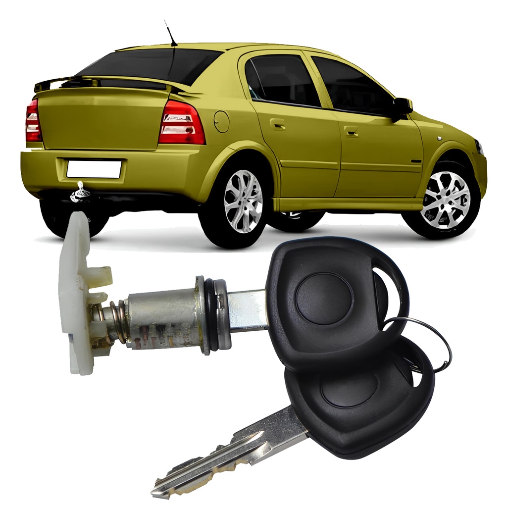 Cilindro Porta Dianteira Astra 98 a 2011 Zafira 2001 a 2012 Com Chaves