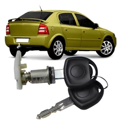 Cilindro Porta Dianteira Astra 98 a 2011 Zafira 2001 a 2012 Com Chaves