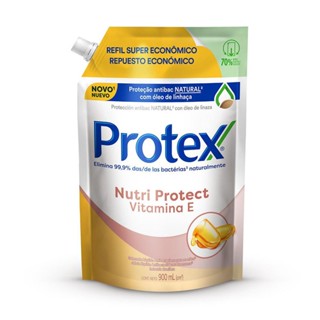 Sabonete Líquido para as Mãos Protex Nutri Protect Vitamina E Refil 900ml