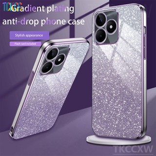 Simplicidade Design De Borda Reta Caixa De Telefone Para Realme C51 NFC C53 C55 C35 C33 C31 C30 C30S Narzo N55 N53 50A Prime Soft Sexy À Prova De Choque