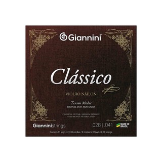 ENCORDOAMENTO GIANNINI VIOLAO GENWPM PRATEADO MEDIO 65/35