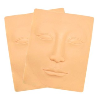 Pele Artificial 3d Em Silicone Treinamento lisa ou com Rosto Olhos