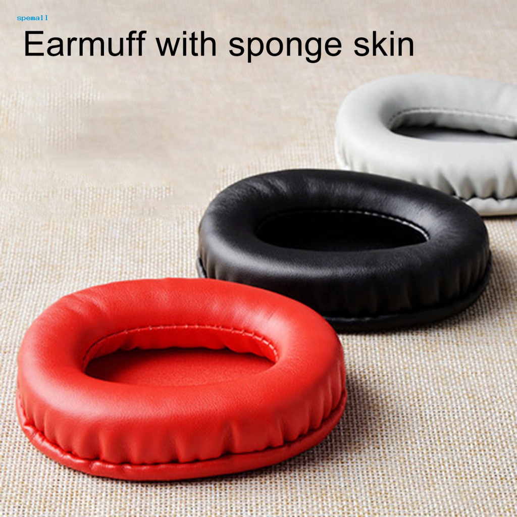 Edifier 1 Par De Almofadas De Ouvido Elásticas De Proteína De Couro À Prova De Pó Para Fone W800BT/W800X/W808BT/K800/K830/H841P G1