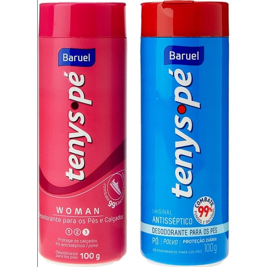 Kit Tenys Pe Baruel Po 1Un Original 100G + 1Un Woman 100G
