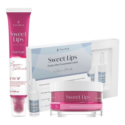 Kit Hidragloss Babygloss Labios Micropigmentação Tulipia