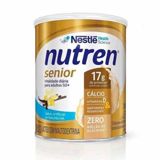 Nutren Sênior Sabor Baunilha Nestlé lata 370g