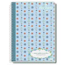 Caderno Credeal 10X1 pão diário teen âncora 200fls