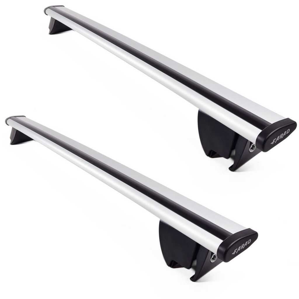 Rack De Teto Bagageiro Farad Alu2 Aerodinamico 120cm Hilo Subaru XV 2012 em diante