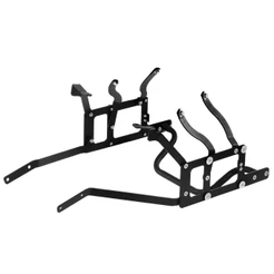 Suporte Baú Lateral Chapa Cb 500x 2014 até 2022 Super Adventure Peças Acessórios Para Moto