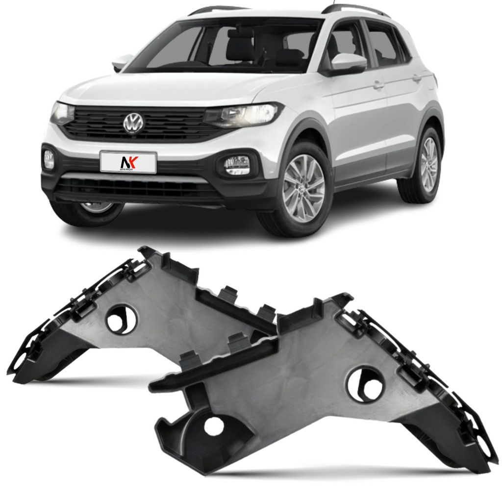 Suporte Guia Parachoque Dianteiro T-Cross 2019 2020 2021 2022 1 ª Linha Novo