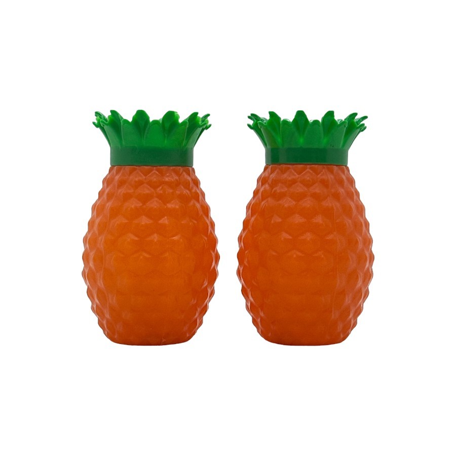 Kit Saleiro e Paliteiro Abacaxi - Laranja - 9,5cm - 1 unidade - Rizzo