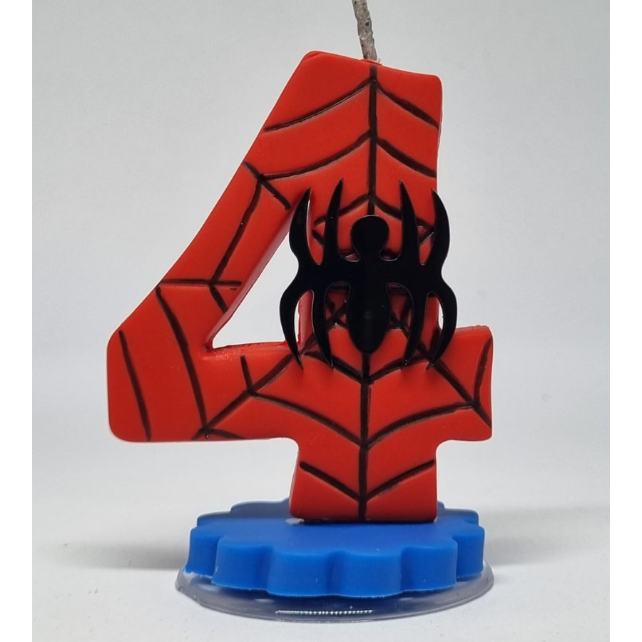 Vela Decorativa super heroi Aranha em Oferta na Shopee