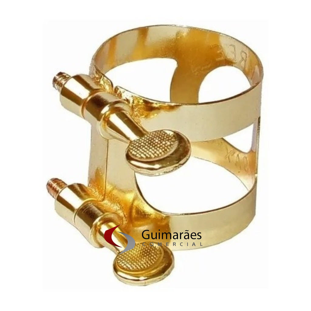 Abraçadeira Dourada para Boquilha de Massa Sax Alto - Free Sax