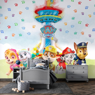 Papel de Parede Temático Torre de Vigilância Patrulha Canina em Oferta na Shopee