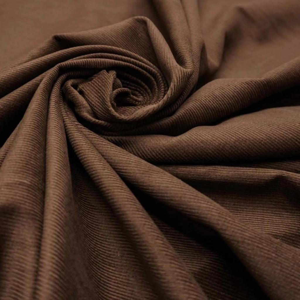 Tecido Veludo Suede Veneza Marrom poliester 4 Metros X 1,50 Largura