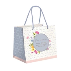 Sacola Premium Para Caixa Meio Ovo de 250g a 350g - Florens - 30x26x14cm - 1 unidade - Cromus - Rizzo
