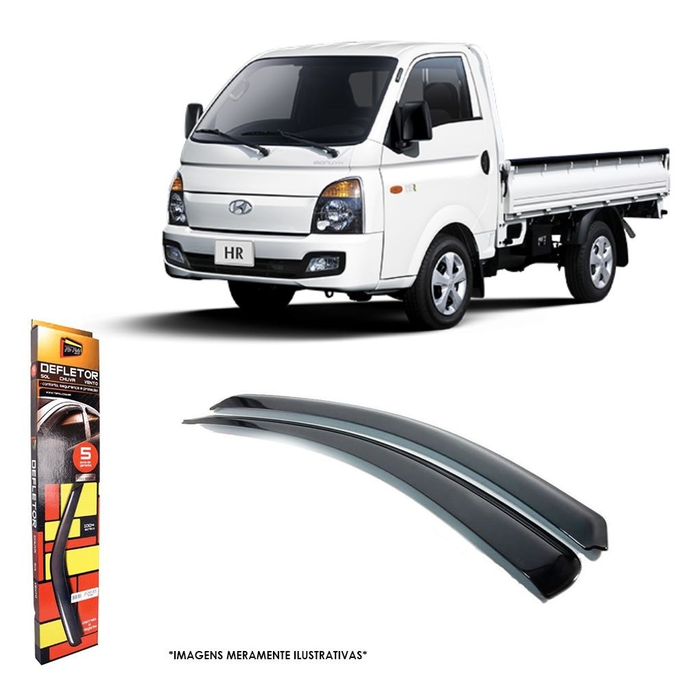 Calha de Chuva para Hyundai HR 2005 a 2021 2 Portas TG Poli - 25002 em Oferta na Shopee