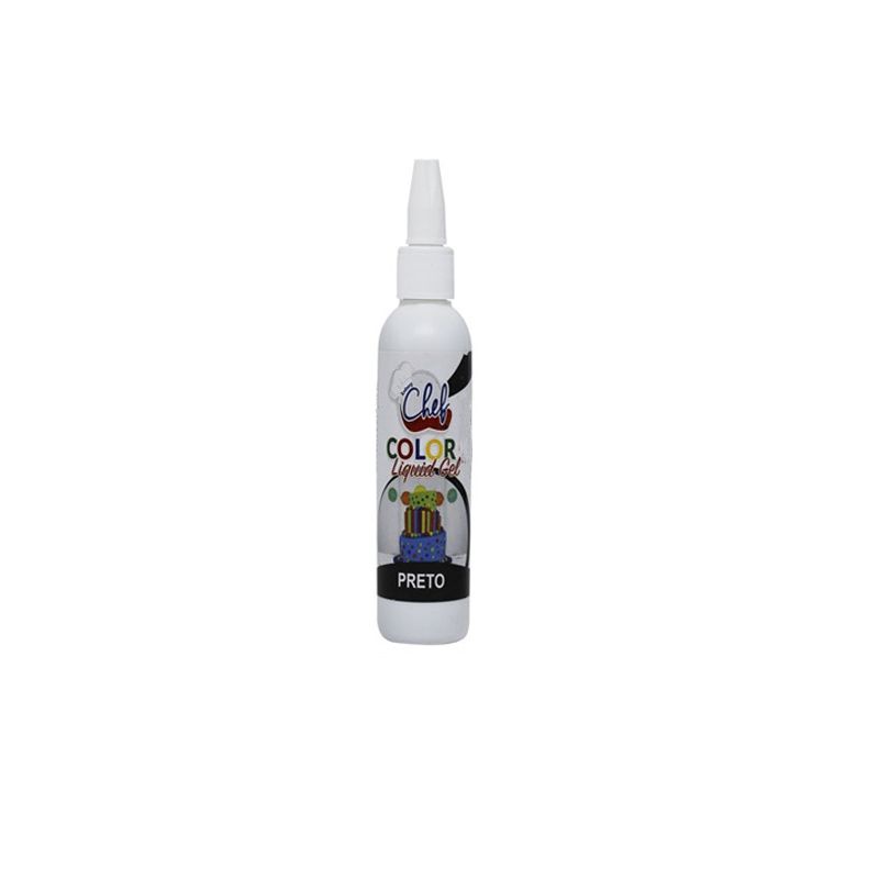 Corante Liquid Gel Preto 25G Iceberg - Food & Beverages