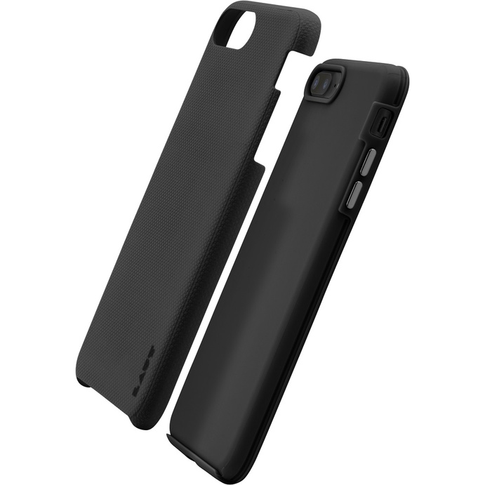 Capa para iPhone 7 plus e 8 plus anti impacto de 4 m anti riscos protetora Laut - Preto