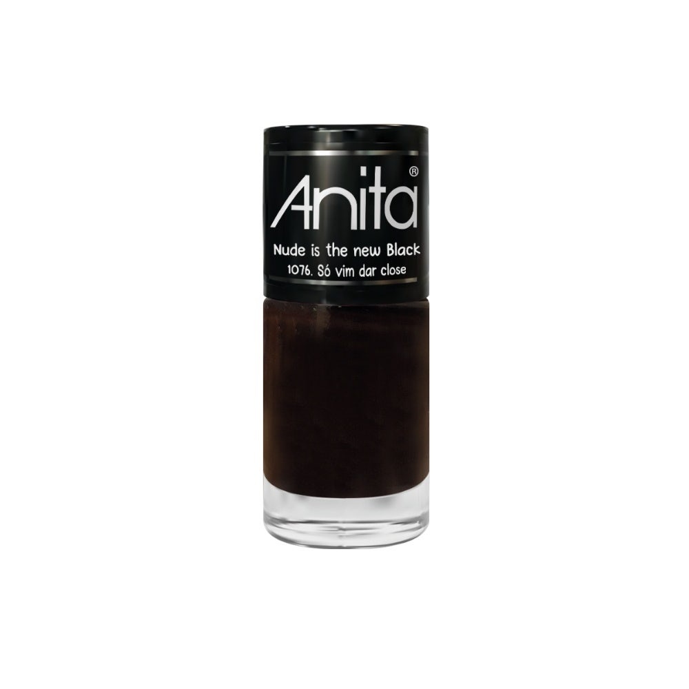 Esmalte Anita Anita Nude Is The New Black Só Vim Dar Close em Oferta na Shopee