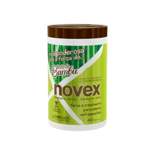 Máscara De Tratamento Novex Broto De Bambu 400g em Oferta na Shopee