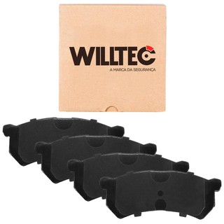 Kit Pastilha Freio Kwid 2018 a 2023 Dianteira Willtec PW984 em Oferta na Shopee