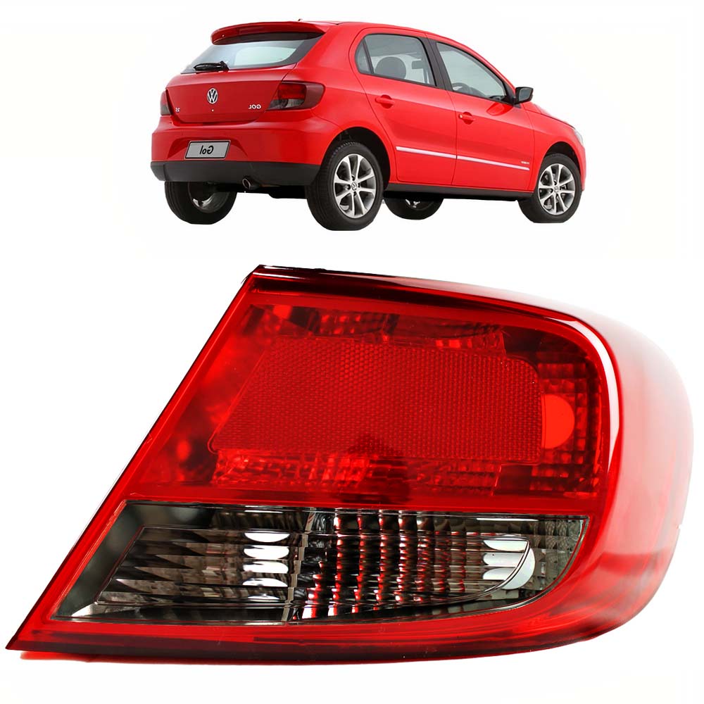 Lanterna Traseira Gol G5 GV 2009 2010 2011 2012 LD Fumê