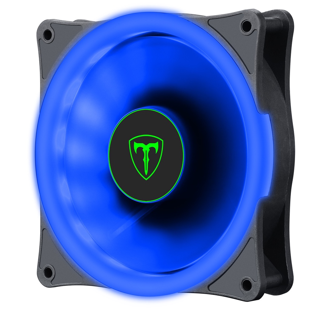 Cooler Fan Led 120mm Azul T-Dagger Tgf200 Ventoinha Gabinete Pc Gamer