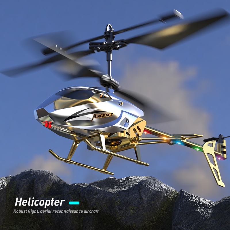 Novo Helicóptero De Controle Remoto De 3.5 Vias , Carregamento USB , Resistente A Colisões , Modelo De Avião , Brinquedo