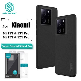 Nillkin Shield Pro Case Xiaomi 14T Pro 14T 13T Capa De Telefone Ultrafina Fosca TPU + PC Anti Impressão Digital Traseira em Oferta na Shopee