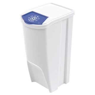 Lixeira Empilhável Seletiva 45 L Reciclável Branco Plasútil em Oferta na Shopee