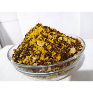 Ração Oleosa Laranja para Pixarros, Sabiá, Pássaro Preto, Trinca Ferro...1 kg