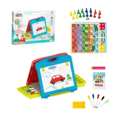 Lousa Mágica 2 em 1 Maleta Play & Learn Multikids Brinquedo Infantil Educativo Criança Presente