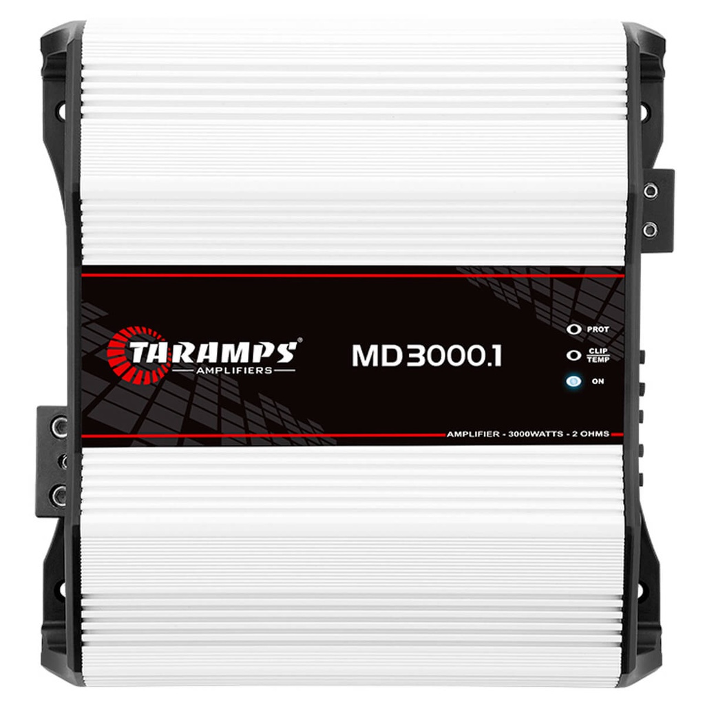 Módulo Amplificador de Potência para Som Automotivo Taramps MD 3000.1 3000W RMS Full Range 1 Canal 2 Ohms Classe D
