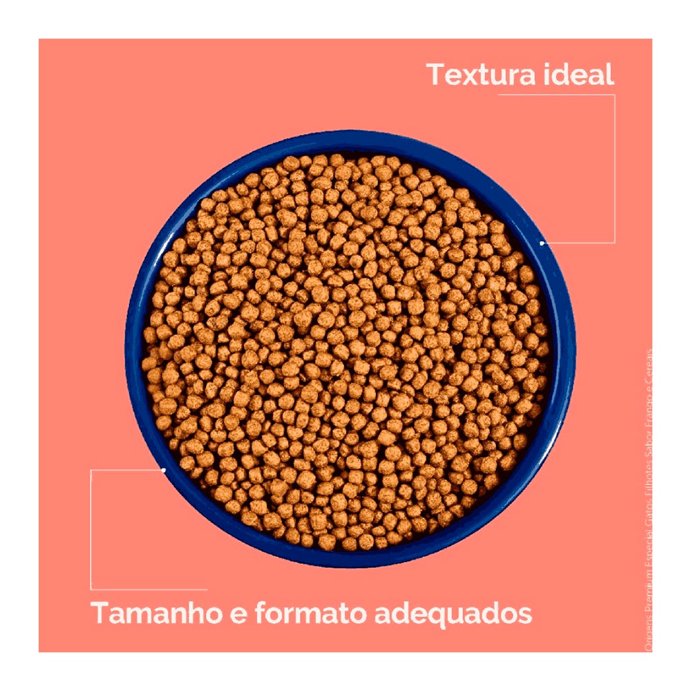 Detalhes do Ração Origens Gatos Filhotes Frango e Cereais 3kg