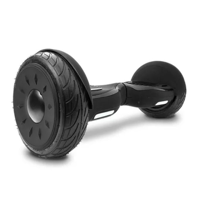 Hoverboard Original 10 Polegadas Skate Elétrico Led Bluetooth e Bolsa Preto