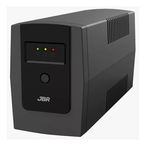 Nobreak 600va Entrada 220V Saída 220V Com 03 Tomadas Para Pc Cftv Modem TV