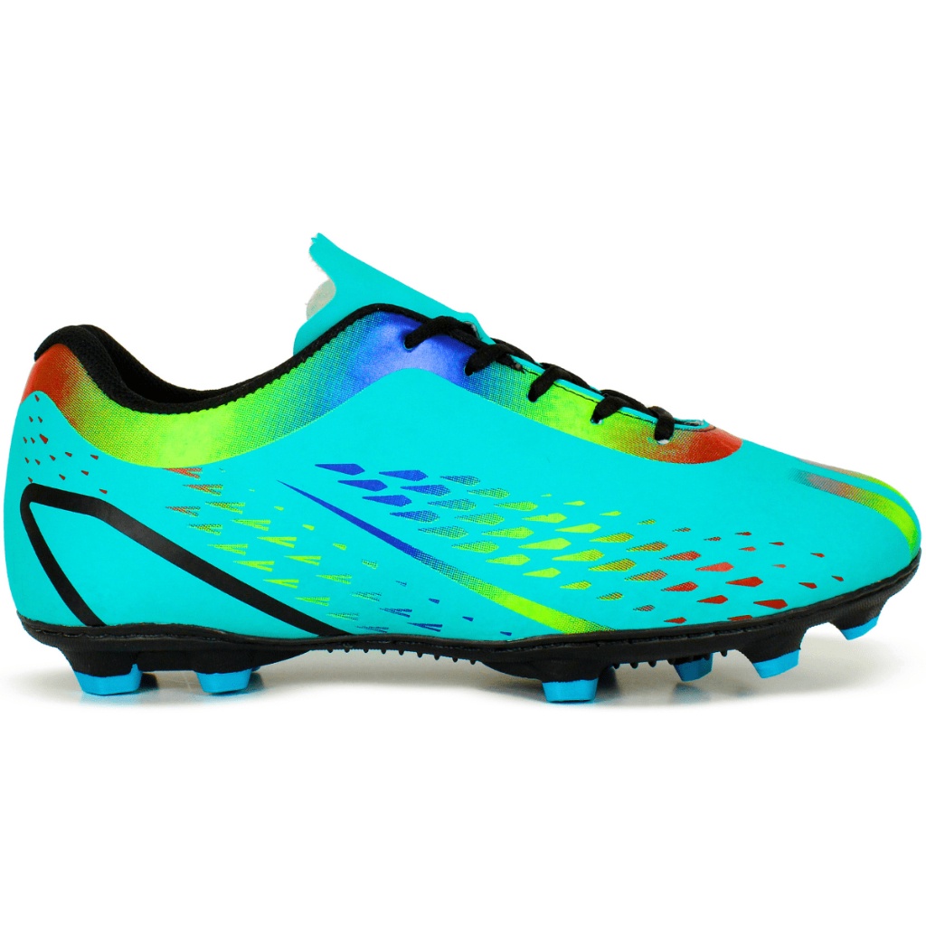 Chuteira Campo Colors Blaqueada Confortável Resistente Leve Original Moda Esportiva Unissex