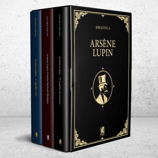 Biblioteca Arsène Lupin - Box com 3 Livros em Oferta na Shopee