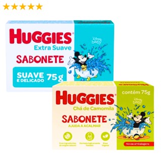 Sabonete em barra Huggies 75 g