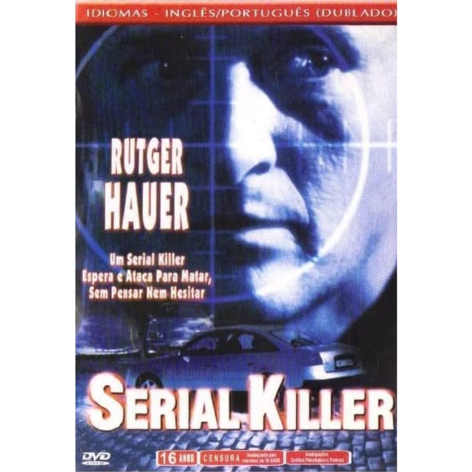 DVD Wilder Serial Killer Suspense com Rutger Hauer
