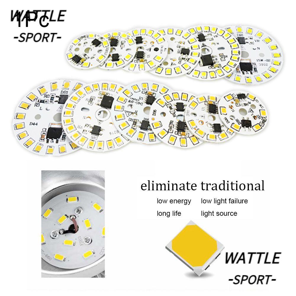 WATTLE 1Pc LED Chip Redondo De Driver De Ci Inteligente AC220V Placa De Luz em Oferta na Shopee