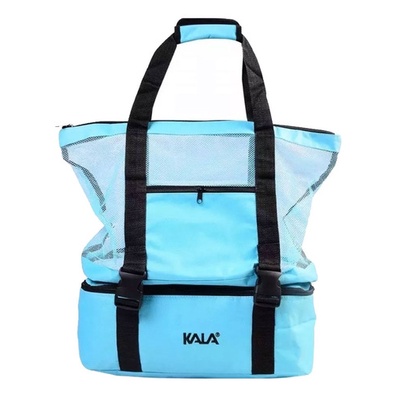 Bolsa Mala Térmica Sintética 2em1 Azul 35l - Kala