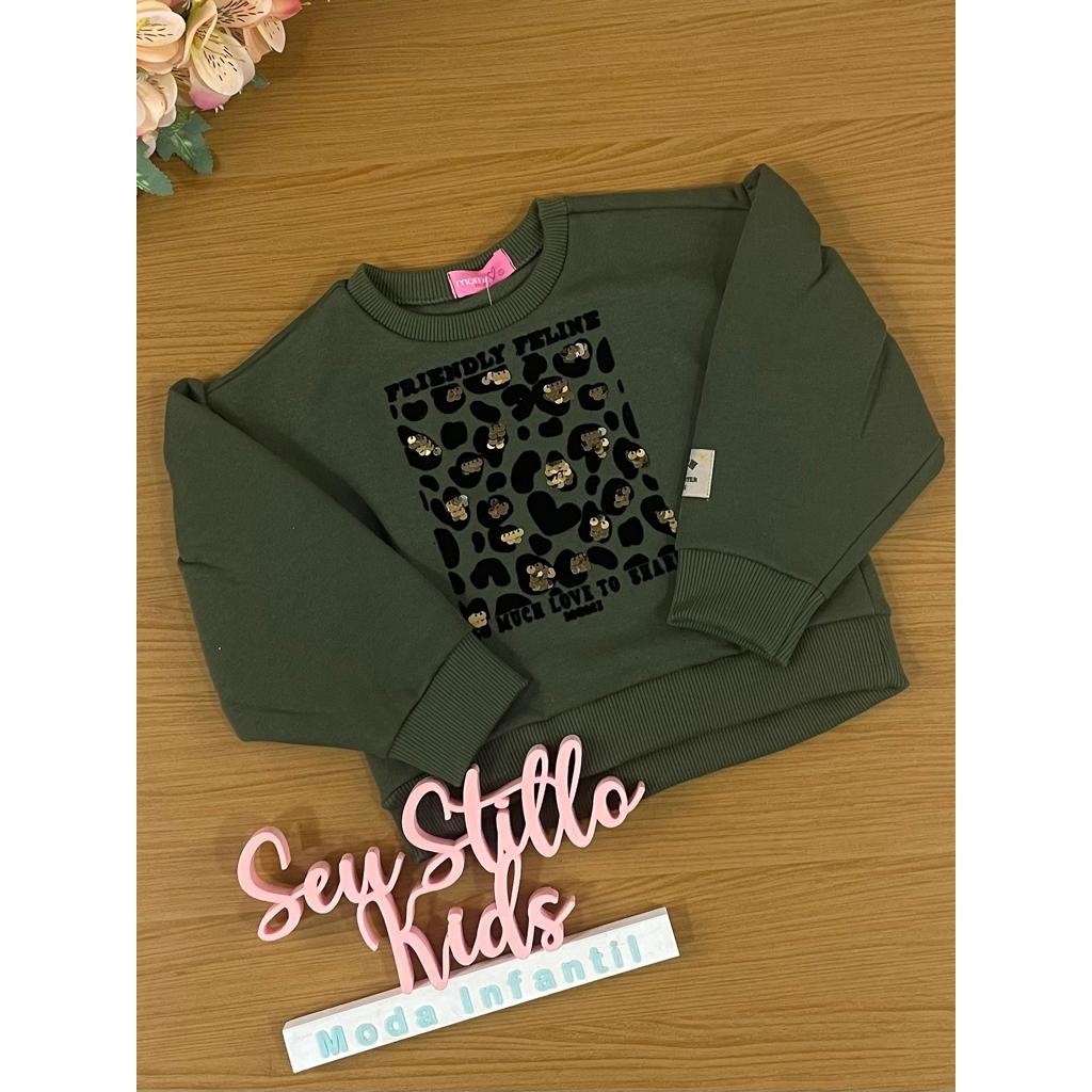 Casaco Infantil Momi Inverno Oncinha Verde
