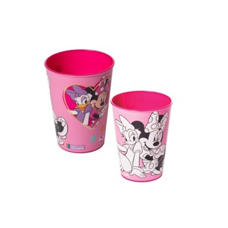 Copo Minnie de Plástico 320 ml Personagem Plasútil Páscoa