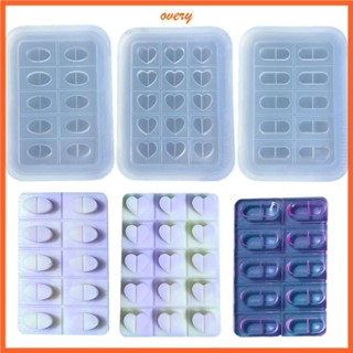 Molde Silicone Sobre Cápsula Vários Moldes Fundição Forma Comprimidos Para Farmácia em Oferta na Shopee