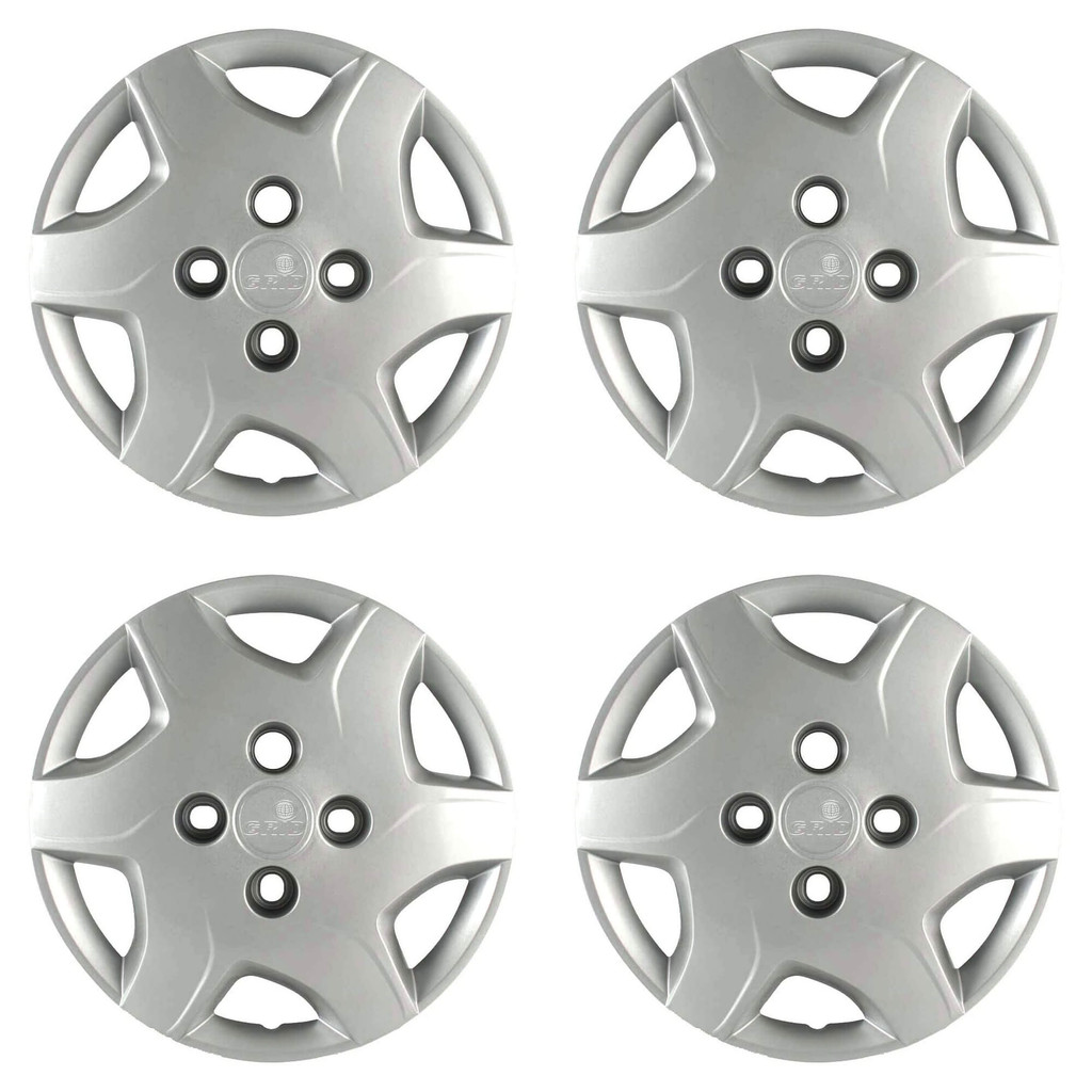 Calota Aro 13" cor Prata Mod Celta 12/15 (Jogo c/ 4 Calotas) Grid - 042CB-PTA-E